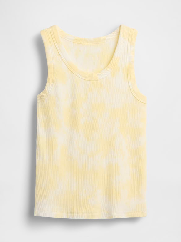 Kid Rib Tie-Dye Tank Top