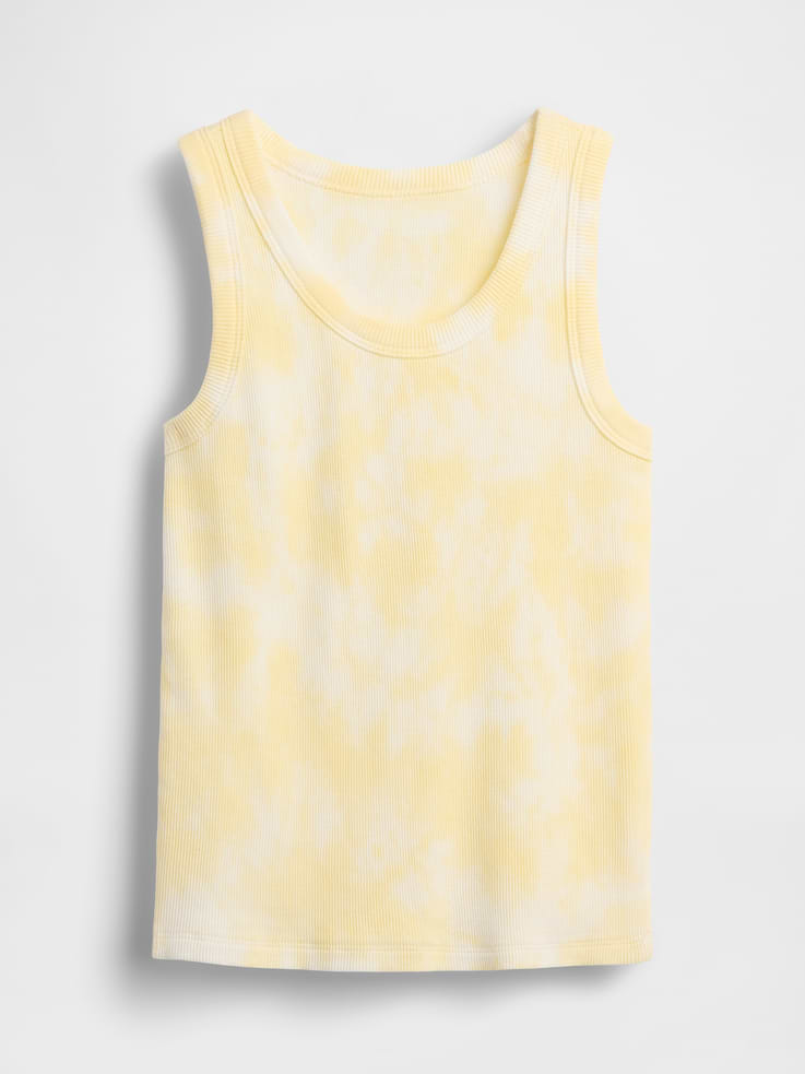 Image number 2 showing, Kid Rib Tie-Dye Tank Top