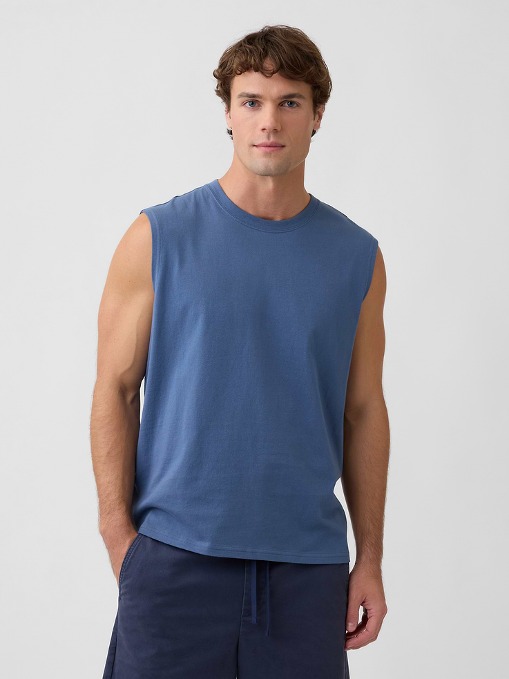 Image number 1 showing, Everyday Soft Relaxed Muscle Tank Top