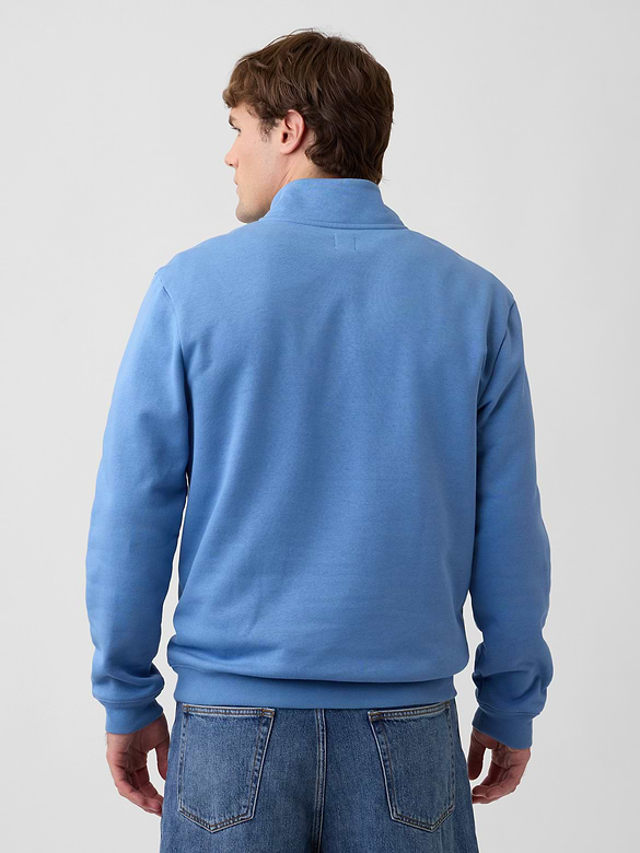 Adult Relaxed Gap Logo Quarter-Zip Sweatshirt