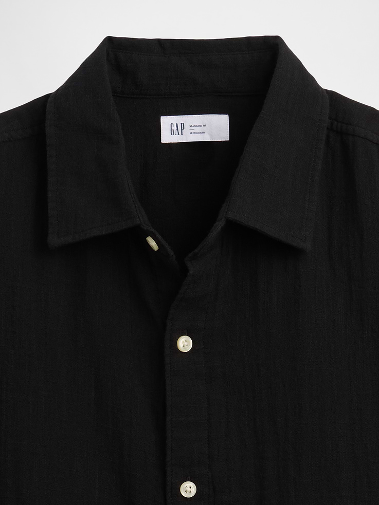 Image number 4 showing, Gauze Shirt in Boxy Fit