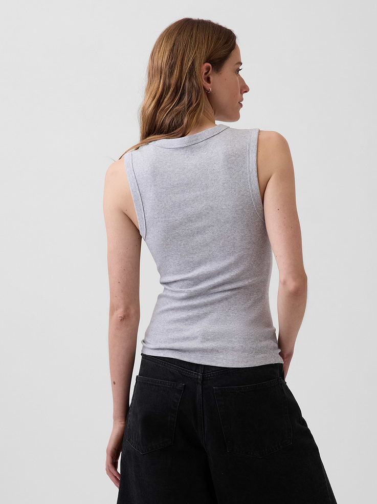 Image number 3 showing, Modern V-Neck Tank Top