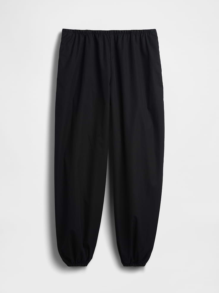 Image number 5 showing, Organic Cotton Poplin Easy Baggy Joggers