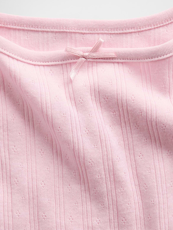 Kids Pointelle Tank Top