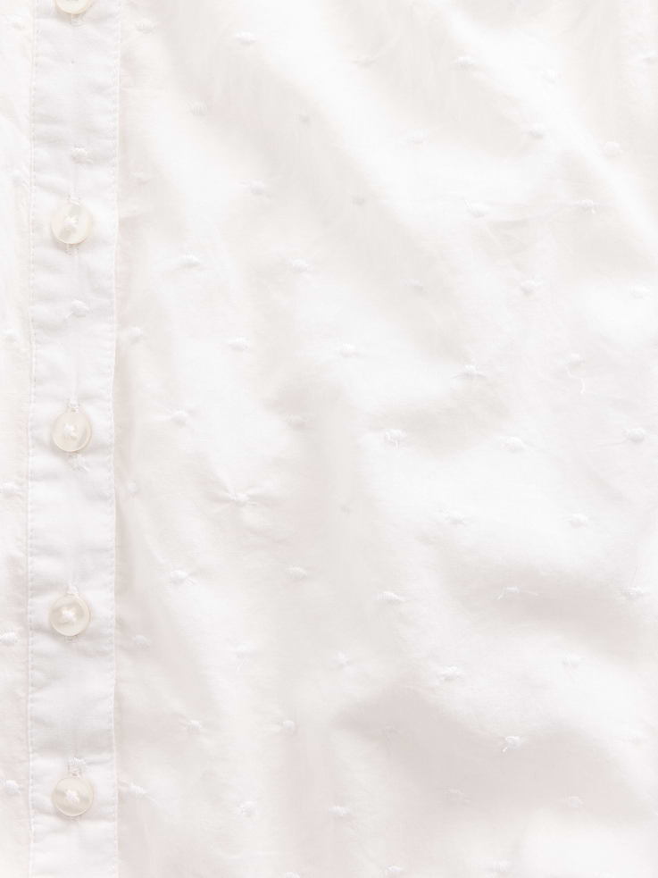 Image number 4 showing, Button-Front Crop Peplum Top