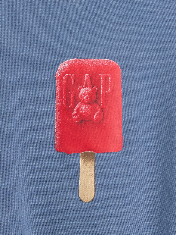 Kids Oversized Boxy Graphic T-Shirt