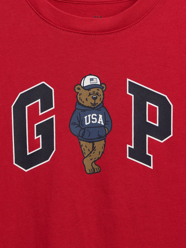 Image number 4 showing, Kids Heavyweight Relaxed Gap Logo T-Shirt