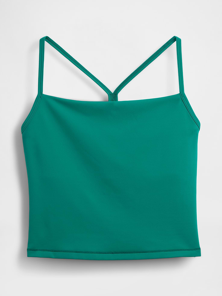 Image number 5 showing, GapFit Smooth Racerback Crop Tank Top