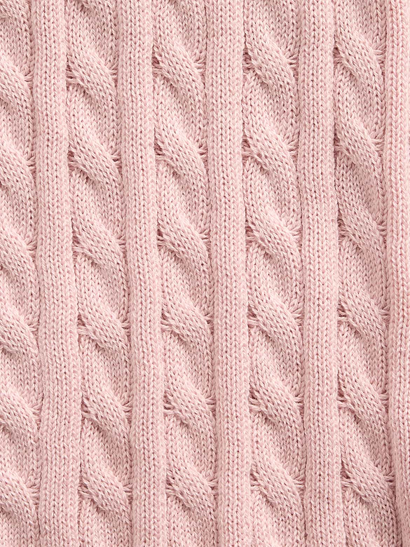 Kids 100% Cotton Cable-Knit Sweater Cami