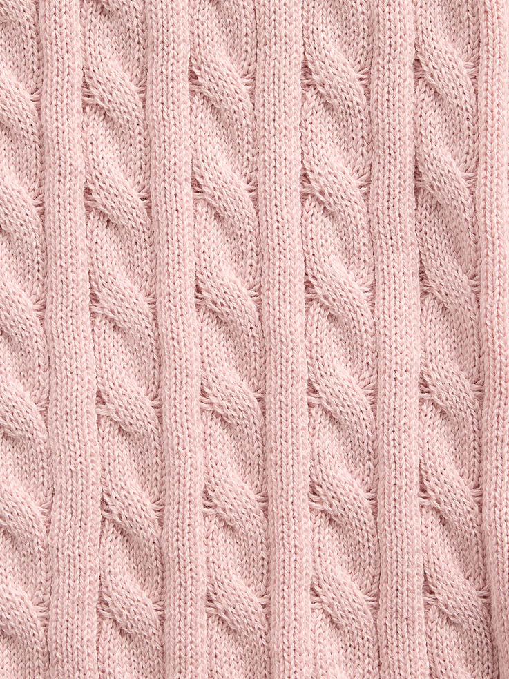 Image number 5 showing, Kids 100% Cotton Cable-Knit Sweater Cami