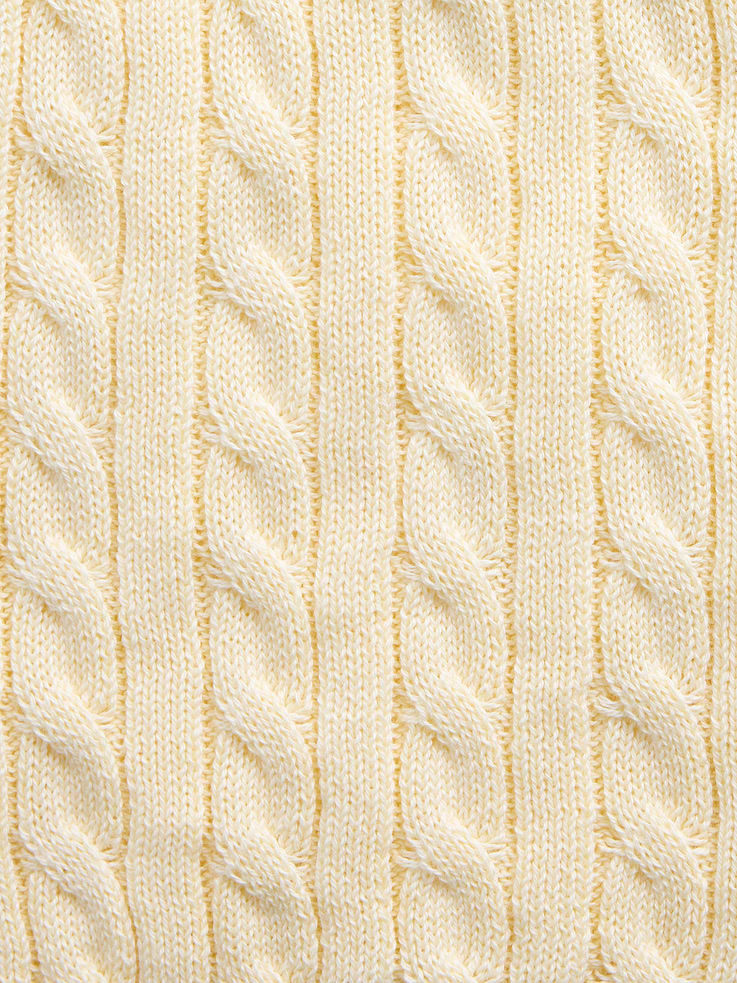 Image number 5 showing, Kids 100% Cotton Cable-Knit Sweater Cami