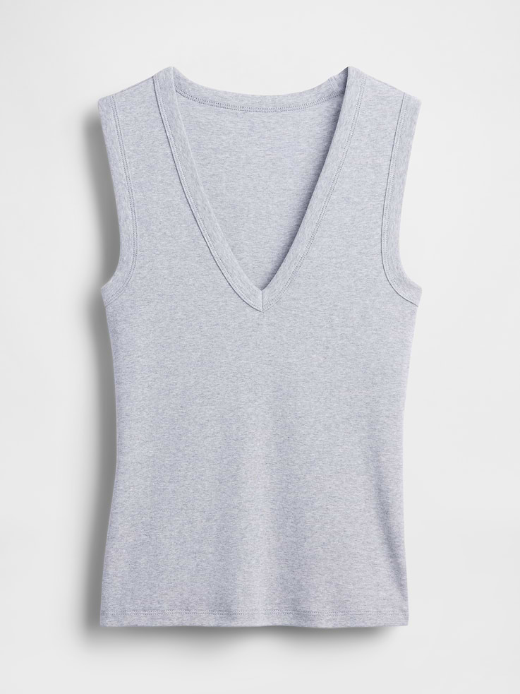 Image number 5 showing, Modern V-Neck Tank Top