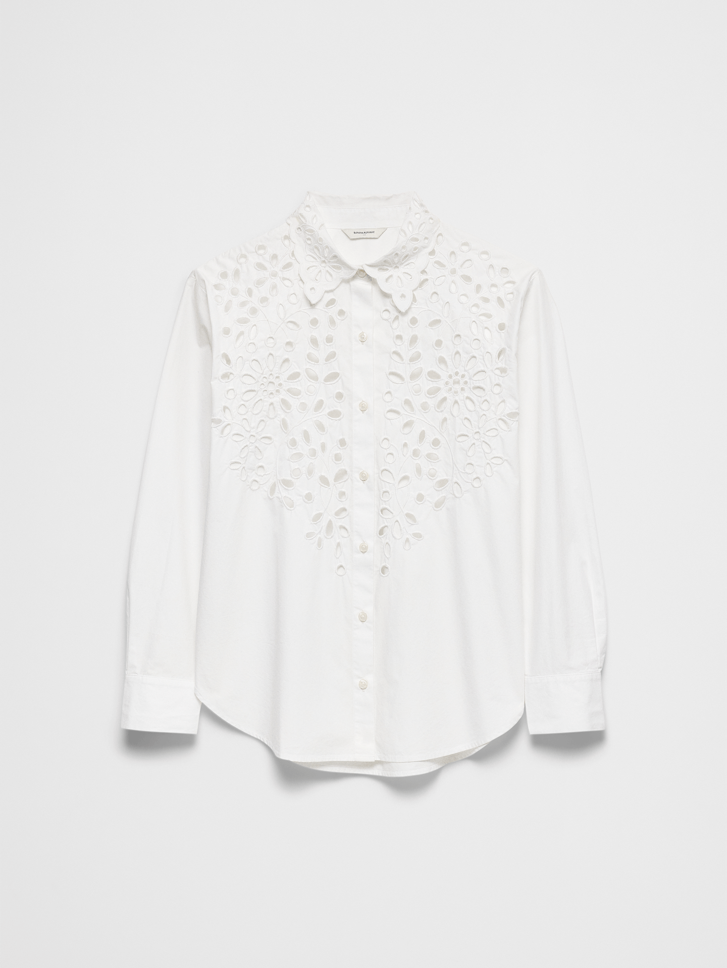 Image 4 of 4, Eyelet Shirt