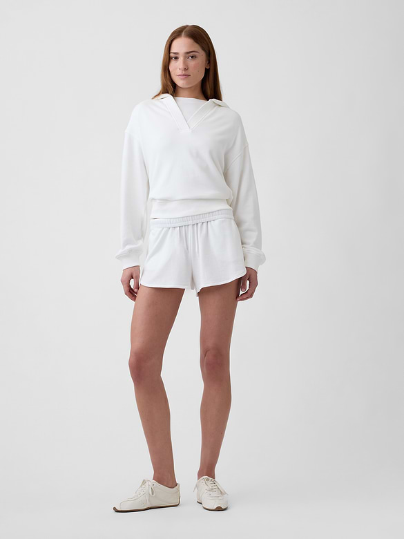 Relaxed French Terry Hoodie
