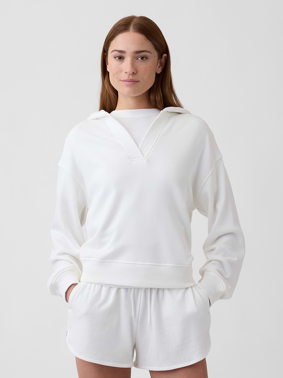 Relaxed French Terry Hoodie