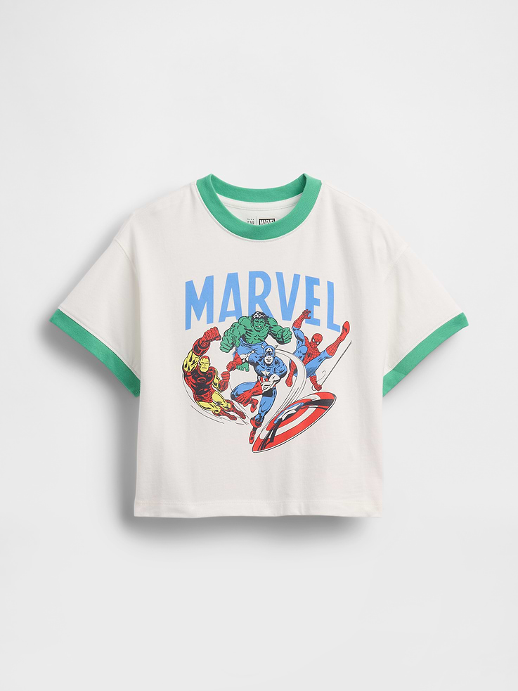 Image number 1 showing, Baby & Toddler Marvel Oversized Graphic T-Shirt