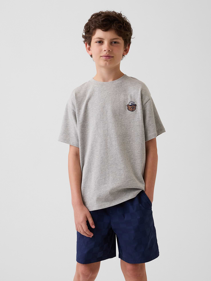 Image number 1 showing, Kids Heavyweight Relaxed Gap Logo T-Shirt