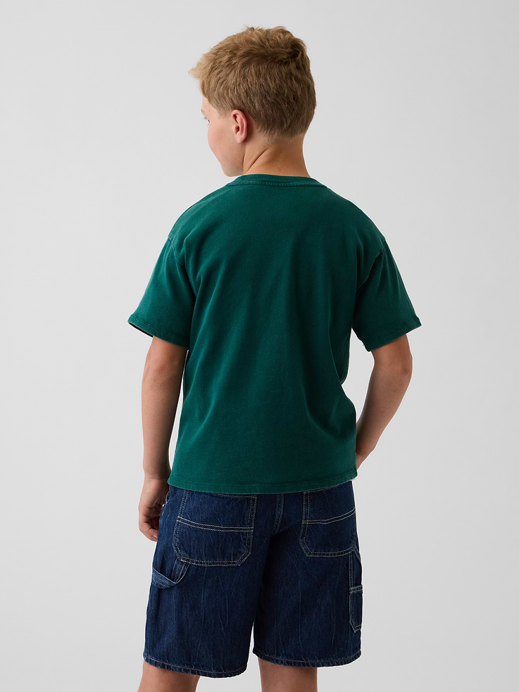 Image number 3 showing, Kids Heavyweight Relaxed Gap Logo T-Shirt