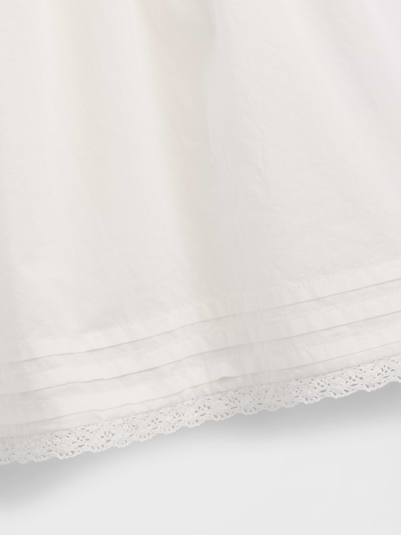 Kids Lace-Trim Romper