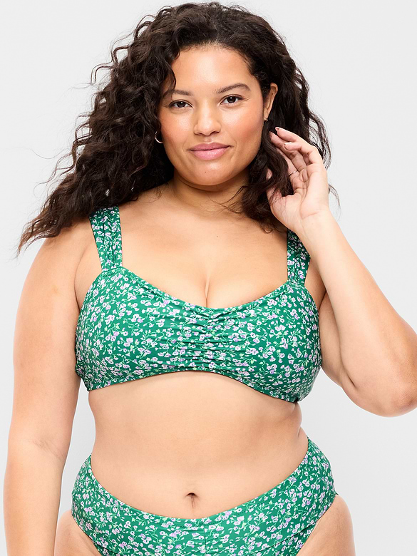 Cinched Swim Top