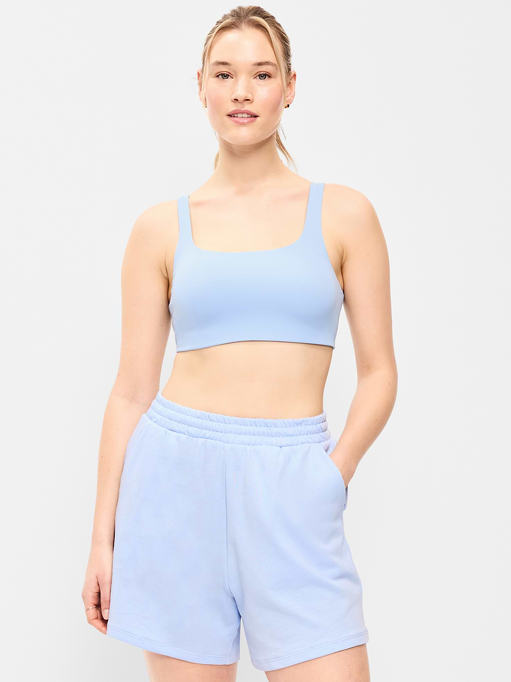 Image number 5 showing, Light Support StudioSmooth Square-Neck Sports Bra