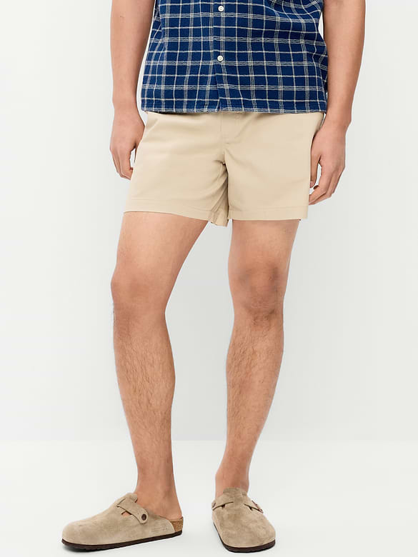 Short de jogging en sergé, entrejambe de 12,5 cm