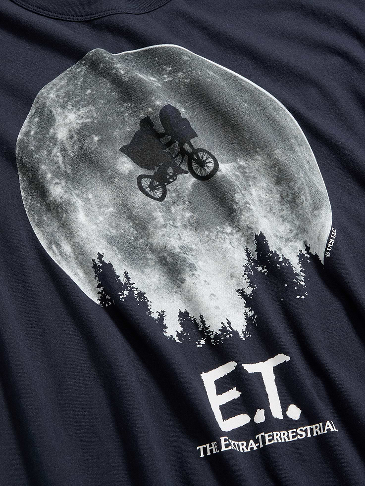 L'image numéro 4 présente T-shirt surdimensionné à imprimé