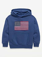 Image number 1 showing, Favorite Fleece Oversized Graphic Pullover Hoodie for Boys
