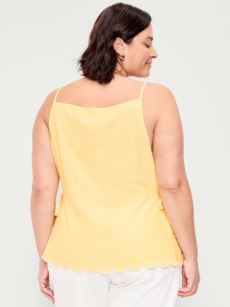 Image number 8 showing, Apron Side-Tie Tank Top