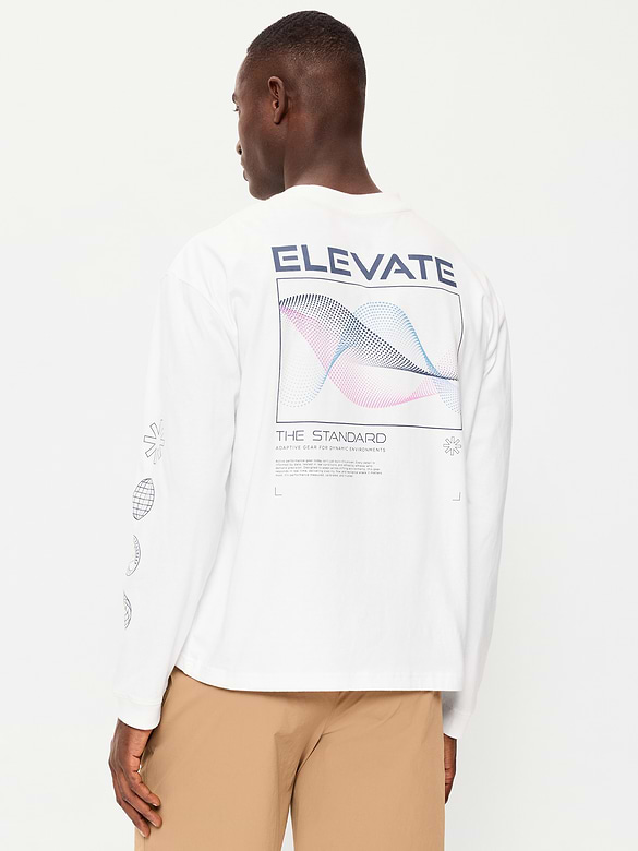 Lived-In Pro Long-Sleeve Graphic T-Shirt
