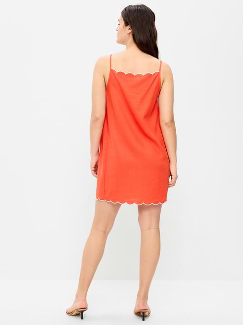 white a line wedding dresses Off-White A-line Midi Dress The long sleeves pm_prmgrl_4325 Size:EU44 Red Dress Super Low