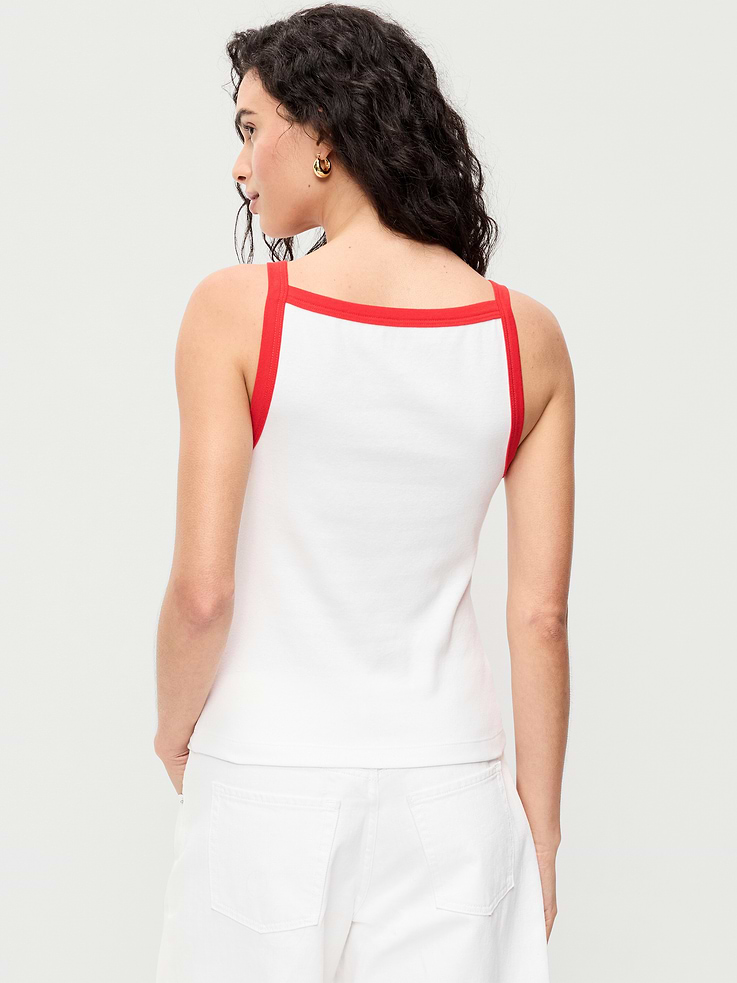 Image number 2 showing, Snug Apron-Neck Tank Top