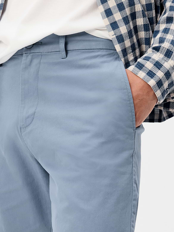 Slim Built-In Flex Rotation Chino Shorts -- 5-inch inseam