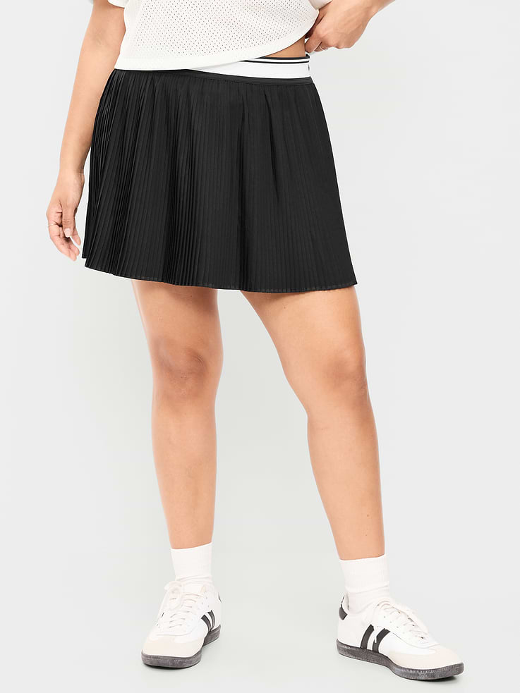 Image number 6 showing, Extra High-Waisted Micro-Pleated Skort