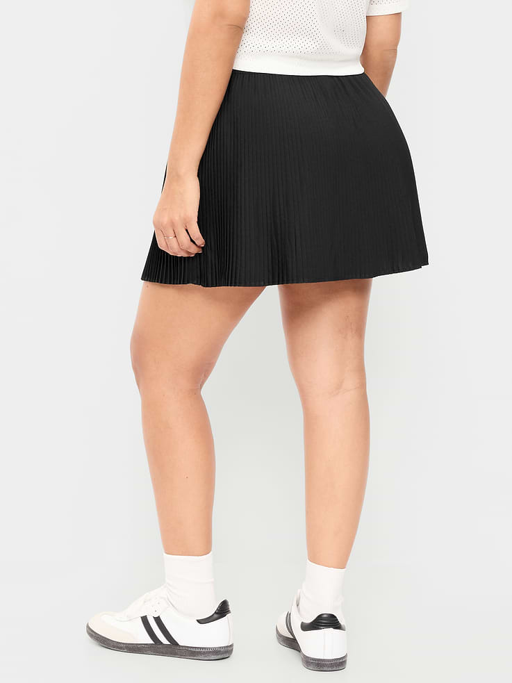 Image number 7 showing, Extra High-Waisted Micro-Pleated Skort
