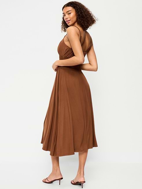 midi dress near me Variegated Stretchy Rib Fitted Summer Not only does it make the dress easy to put on and take off SHOW ME YOUR MUMU Grace