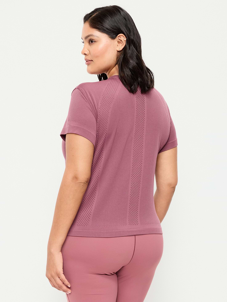 Image 8 of 9, Fluid Seamless Loose T-Shirt