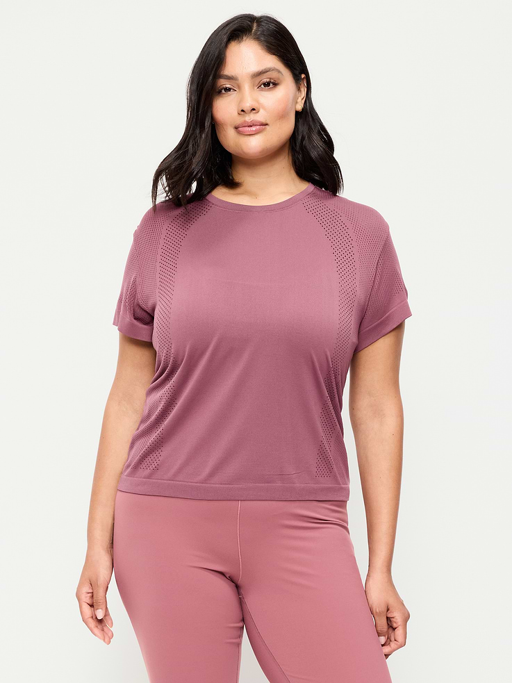 Image 7 of 9, Fluid Seamless Loose T-Shirt