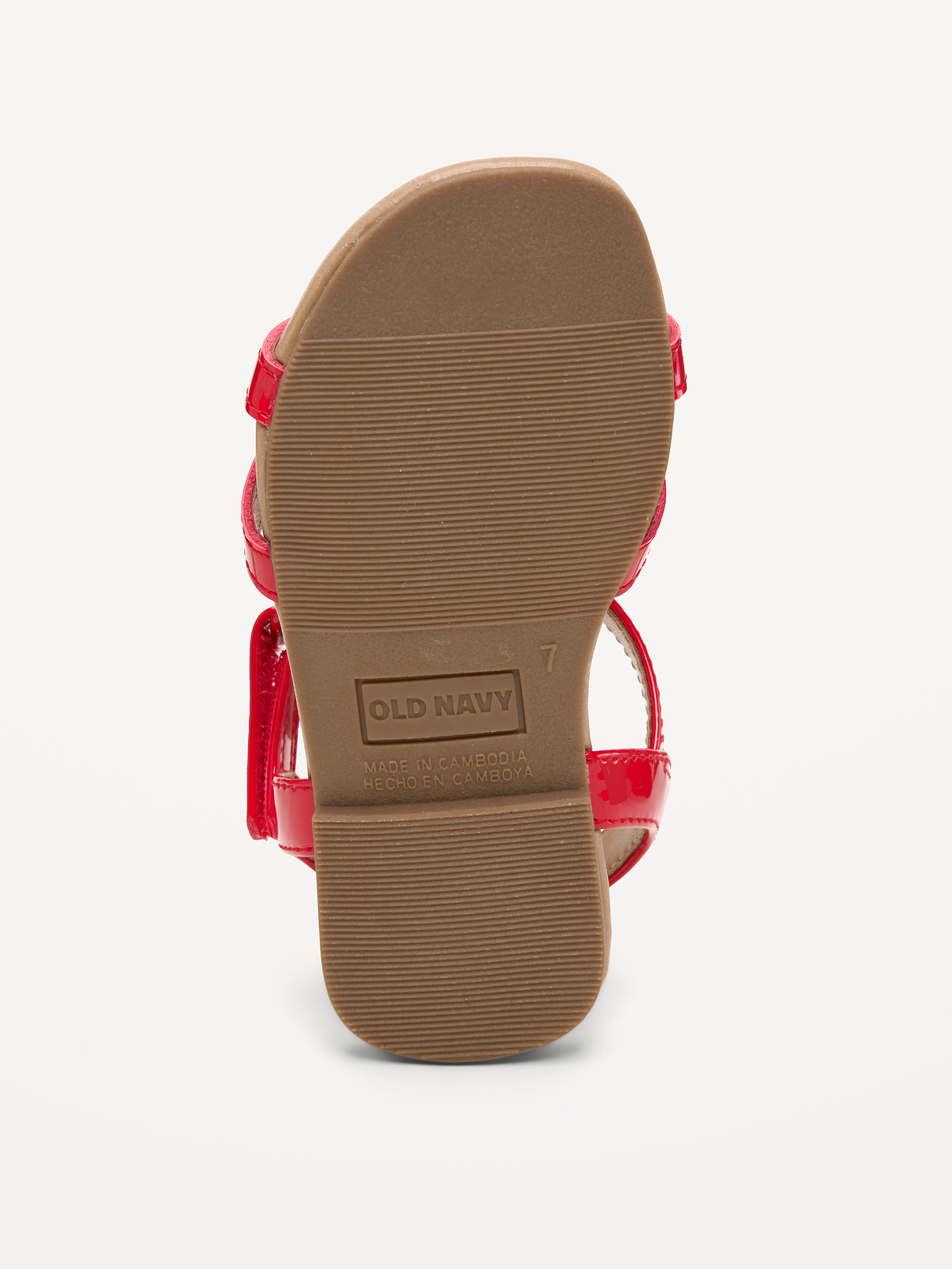 Image number 4 showing, Strawberry Patent Sandals for Toddler Girls