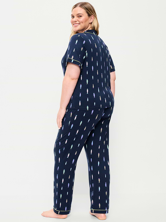 Sunday Sleep Knit Jersey Pant Set