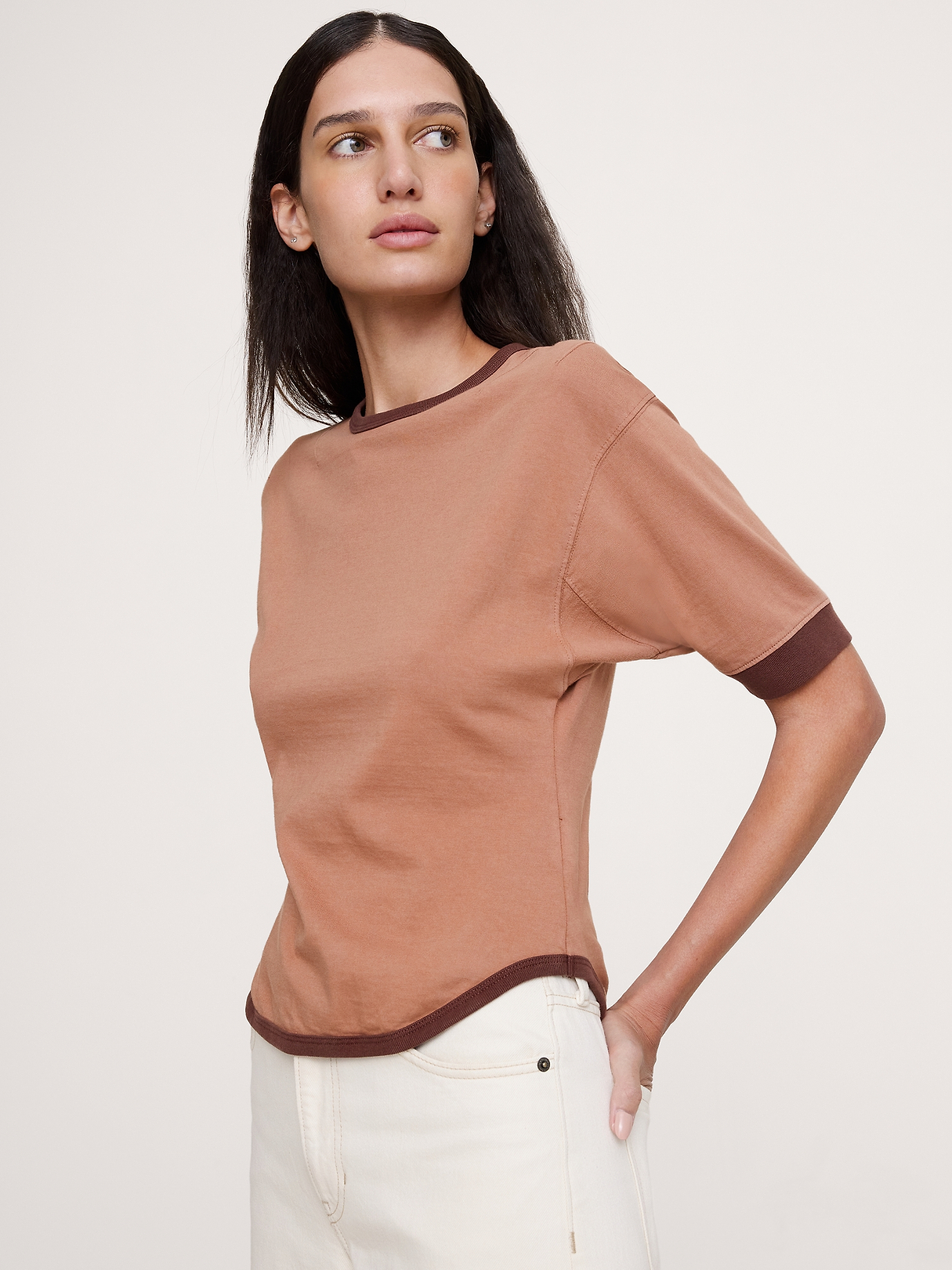 Vintage Cotton Dolman T-Shirt | Banana Republic