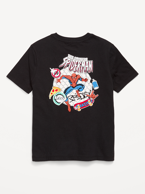 Marvel™ Spider-Man Gender-Neutral Graphic T-Shirt for Kids