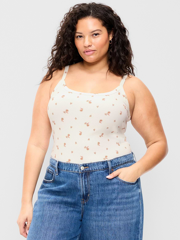 Pointelle Cami Tank Top