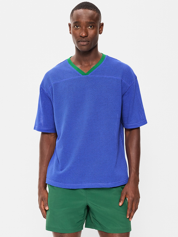 T-shirt en tricot de style football