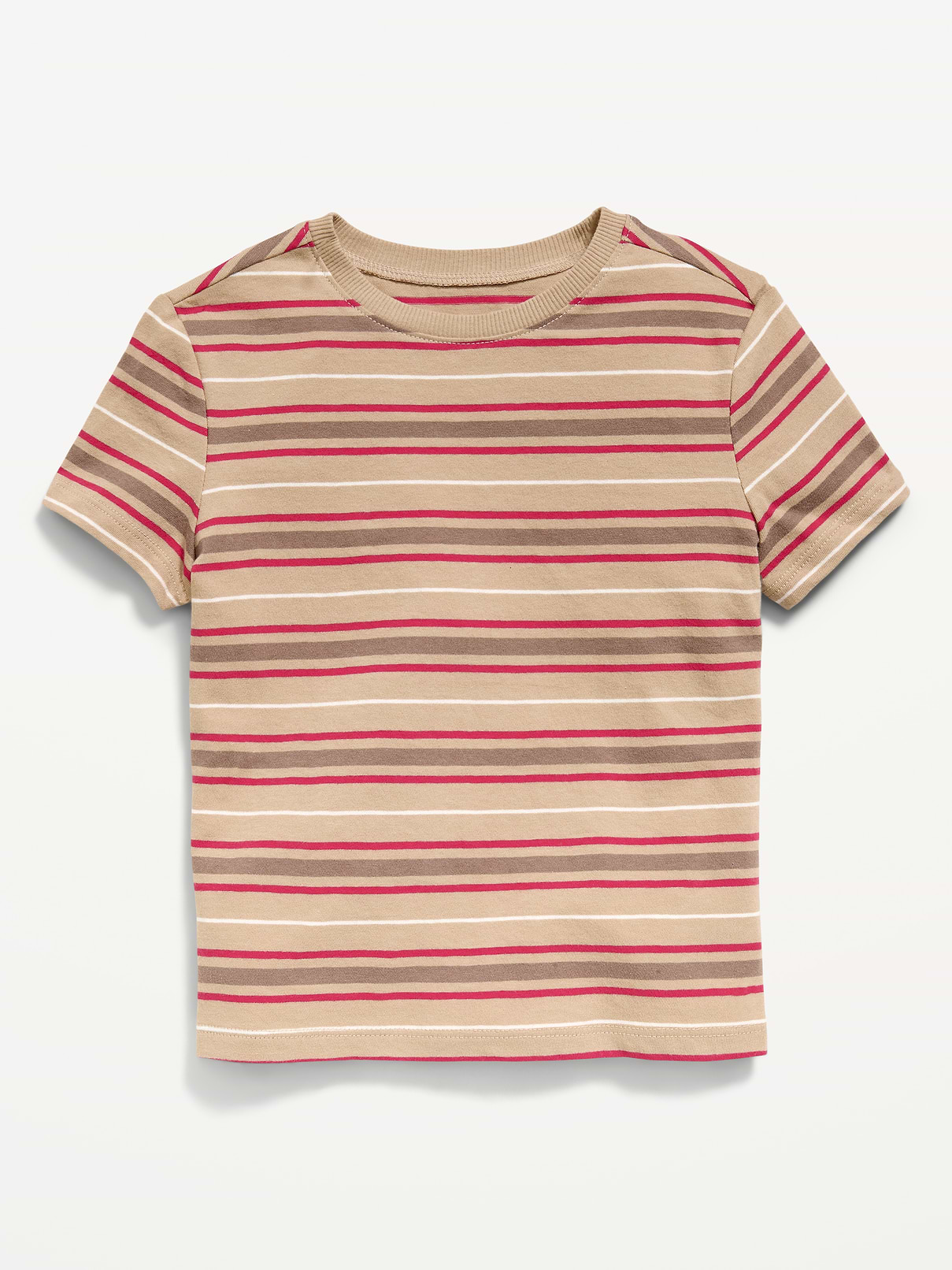 Image number 1 showing, Short-Sleeve Striped T-Shirt for Toddler Boys