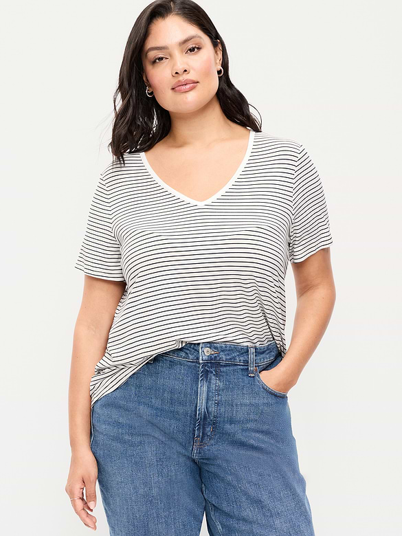 Luxe V-Neck T-Shirt