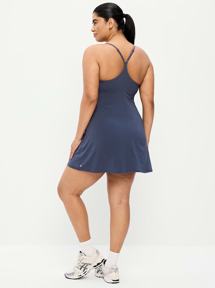Image number 7 showing, Stretch Woven Racerback Tennis Dress