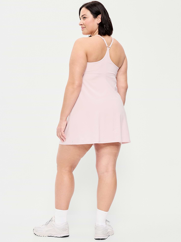 Image number 7 showing, Stretch Woven Racerback Tennis Dress