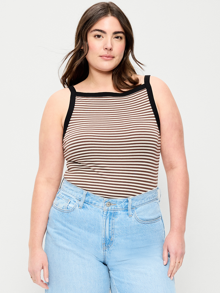 Image number 5 showing, Snug Apron-Neck Tank Top