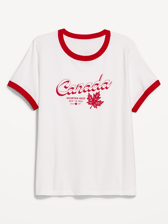 EveryWear Graphic Ringer T-Shirt